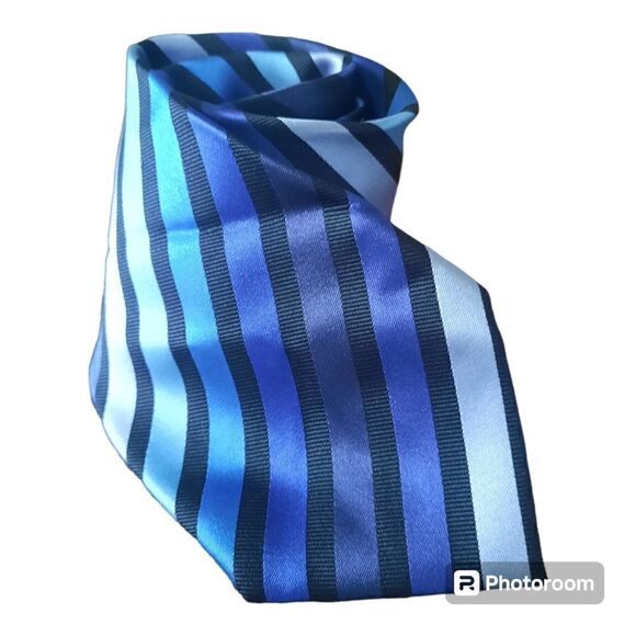 Tie Rack 100% Woven Silk Striped Tie - Picture 1 of 3
